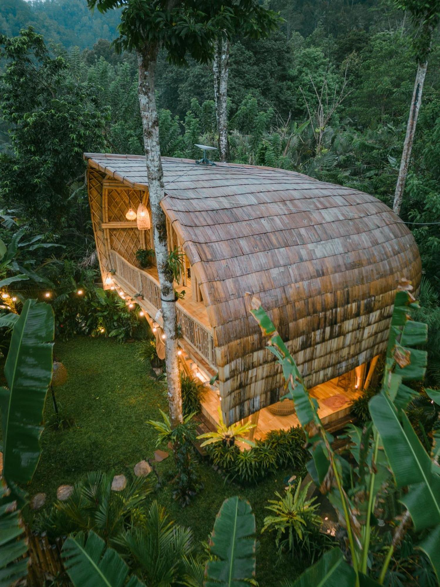 Villa Alamvaya Bali Bamboo House Sidemen  Exterior foto