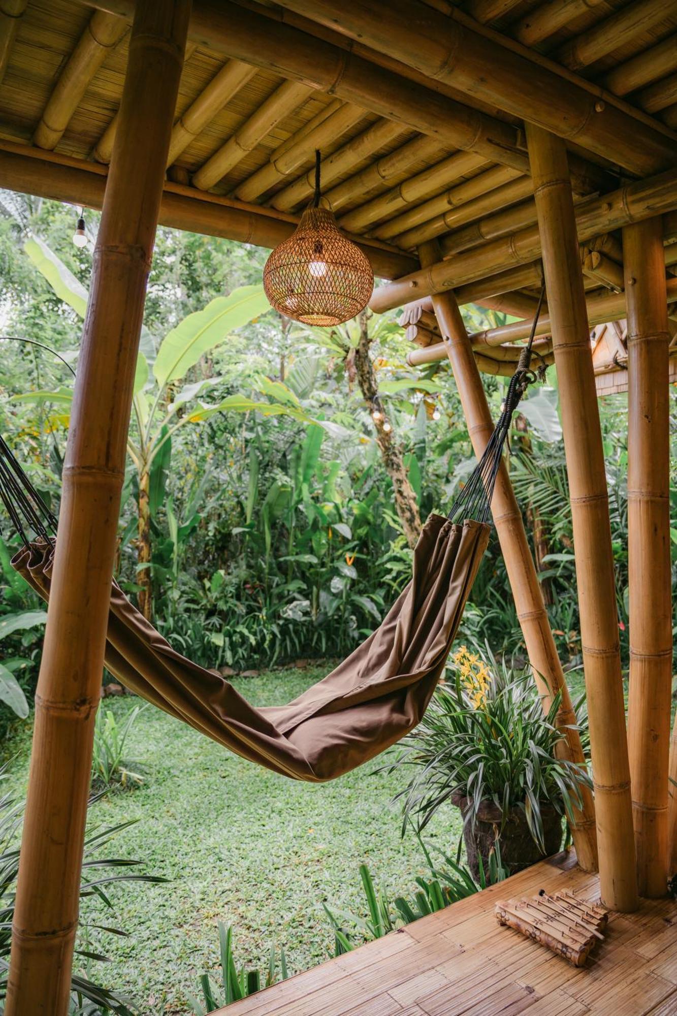 Villa Alamvaya Bali Bamboo House Sidemen  Exterior foto