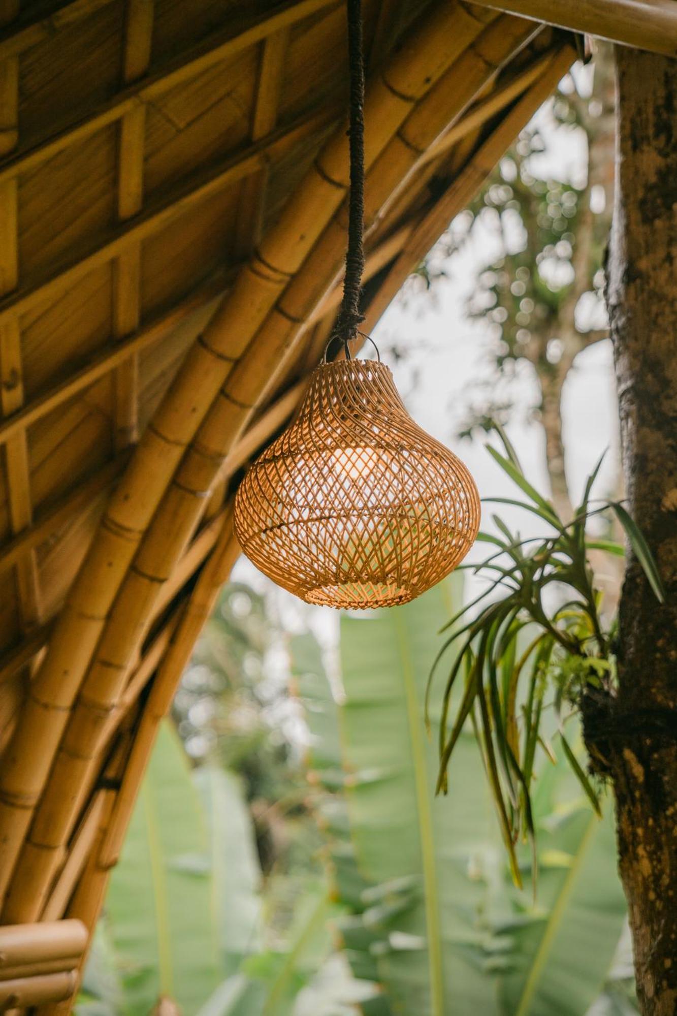 Villa Alamvaya Bali Bamboo House Sidemen  Exterior foto