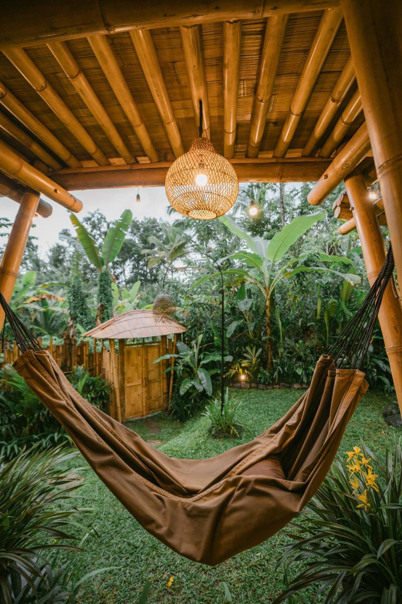 Villa Alamvaya Bali Bamboo House Sidemen  Exterior foto