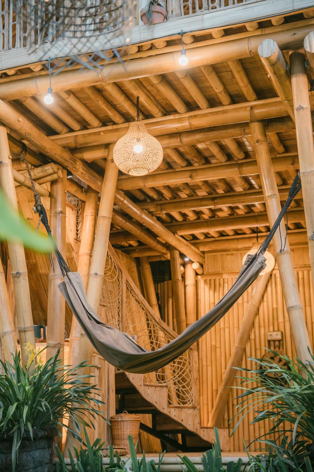 Villa Alamvaya Bali Bamboo House Sidemen  Exterior foto
